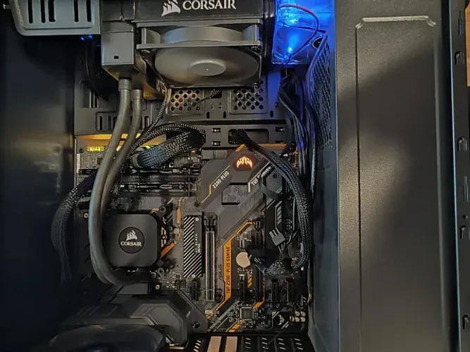 PC i5-9600K + NVME 500GB + 3TB HD + Monitor AOC 144Hz - Completo
