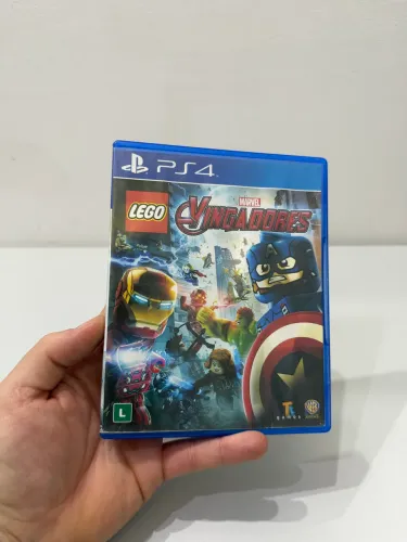 Vendo Lego Marvel Vingadores Ps4 Original - Semi novo 