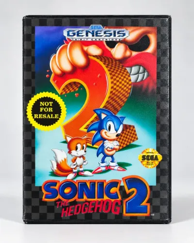 Sonic the Hedgehog 2 Mega Drive / Genesis Original Completo + Manual