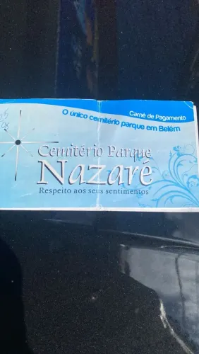 Jazigo no cemitério parque Nazaré.