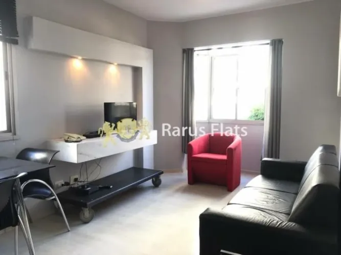 Flat com 1 Quarto para alugar, 42m² - Vila Nova Conceição