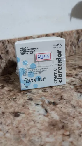 Creme clareador