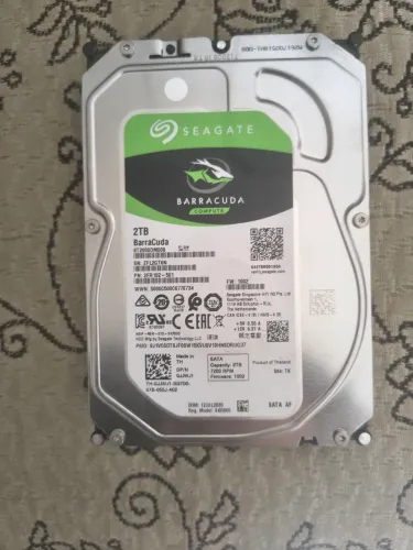 HD SEAGATE BARACUDA STA 2TB, TIRADO PC COM 60DIAS, NO A DE TUD0