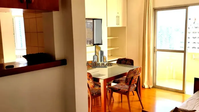 Flat mobiliado para locação com 1 dormitório e 1 vaga | Plaza Concorde | Bela Vista