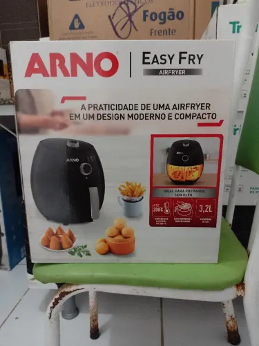 Fritadeira elétrica Arno potente antederente não precisa de óleo nova na caixa
