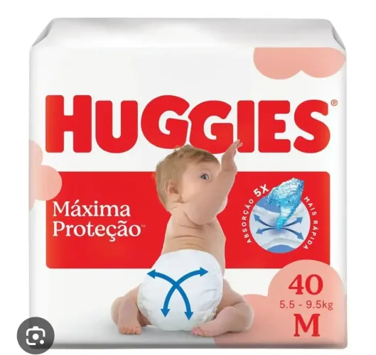 Fralda M huggies