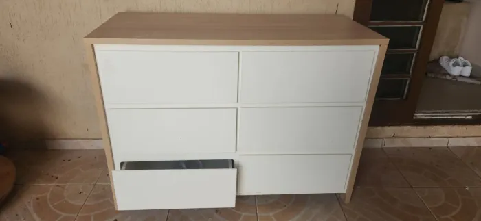 Cômoda 6 gavetas