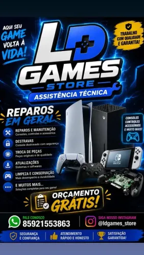 Reparo geral games - orçamento grátis - ps3, ps4, ps5 , Xbox , Nintendo switch e etc ..