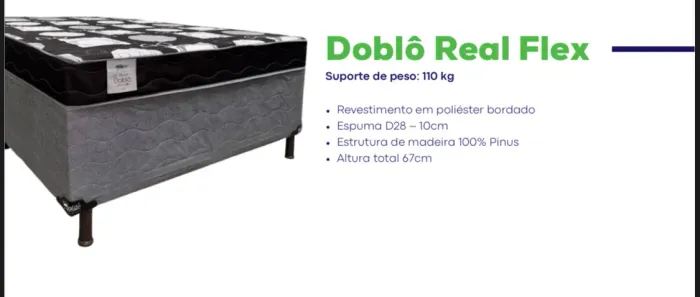 Cama Box Real Flex