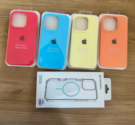 Vendo 5 capas de iphone