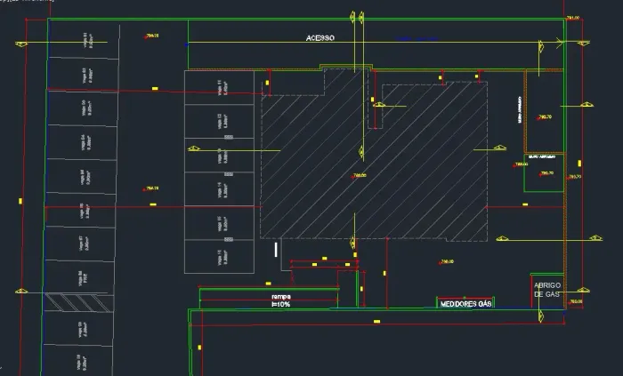 Planta baixa, cortes, projeto completo