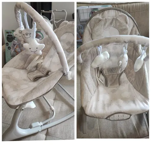 Cadeira de Descanso e Balanço Maxi Baby Polar Musical e Vibratória