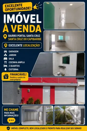 Casa financiável pronta para morar!