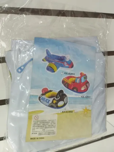 Boia Infantil Divertida Estilo Carrinho/Polícia/Avião - Piscina e Praia | Segurança e Dive