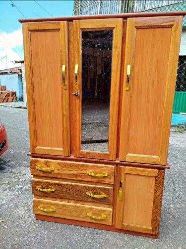 GUARDA ROUPA ROUPEIRO COMPLETO COM ESPELHO 