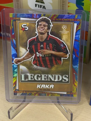 Card Kaka Topps Superstars Champions League Legends Fire & Ice