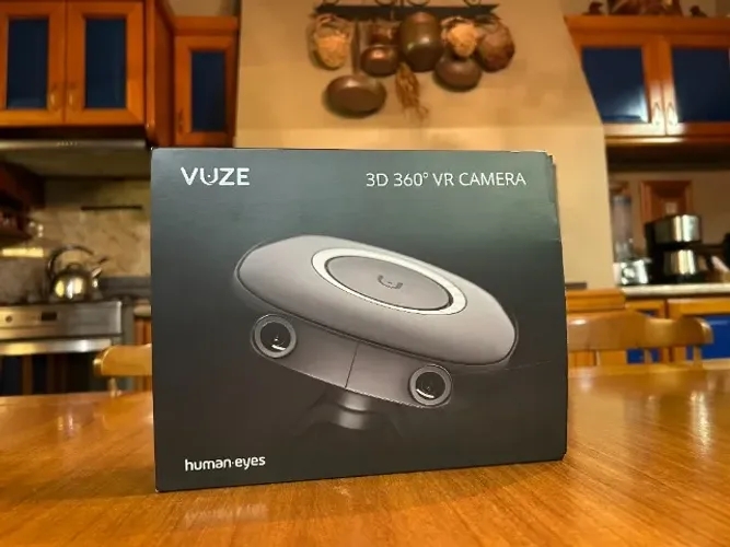 Câmera Vuze 3D 360° VR - Pouquíssimo Uso (Estado de Nova!)