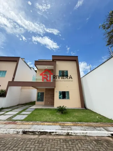Casa em Condomínio à Venda em São Luís-MA: 3 Suítes, 3 Banheiros e 129,00m² de Área no Coh