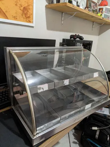 CUBA EXPOSITORA ELÉTRICA DE INOX MARCHESONI