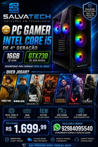 PC GAMER INTEL CORE I5
