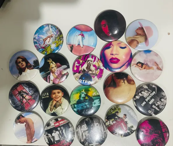 Botons de Albuns Pop