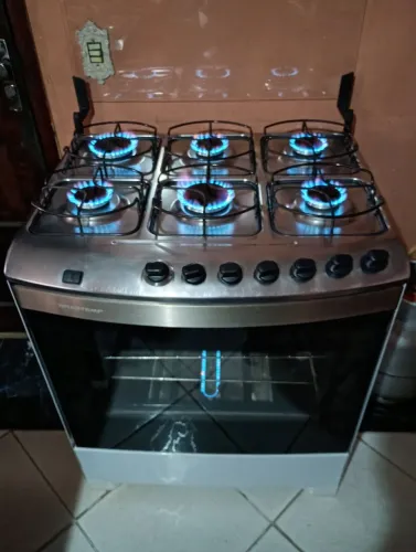 Fogão Brastemp 6 bocas em ótimo estado