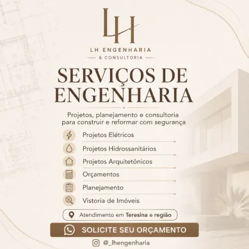 Projetos de Engenharia em Teresina | Elétrico, Hidrossanitário e Arquitetônico