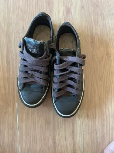 Tênis ALL ?STAR Original Converse 38 couro Legítimo usado mas conservado
