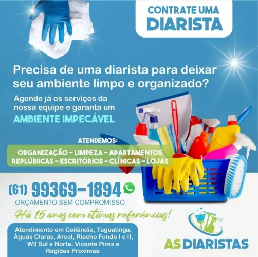 Faxineira/Diarista