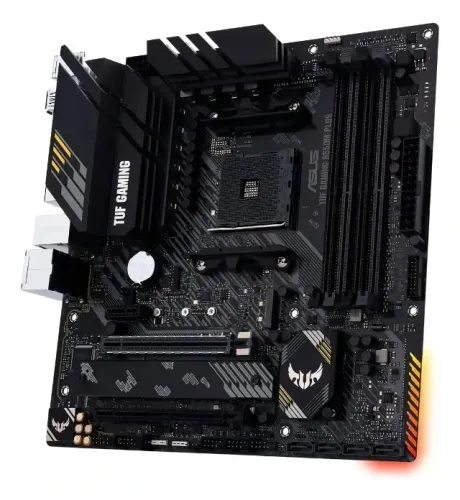 Placa-mãe LACRADA Asus P/amd Am4 B550m-plus Tuf Gaming 4xddr4 Matx