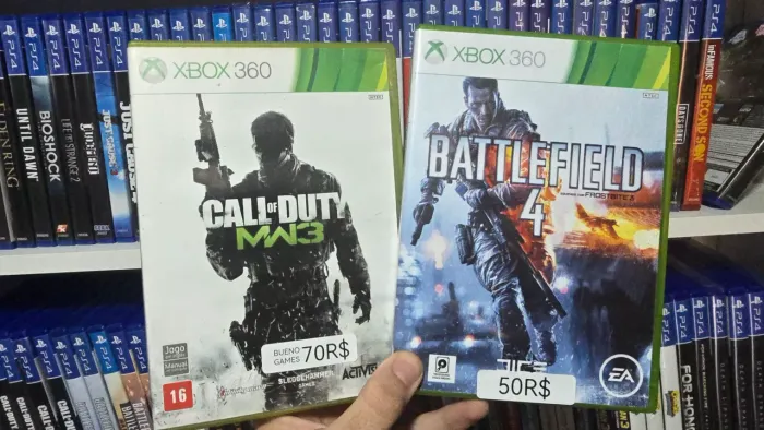 Call of duty MW3 e Batlefield 4 - XBOX 360