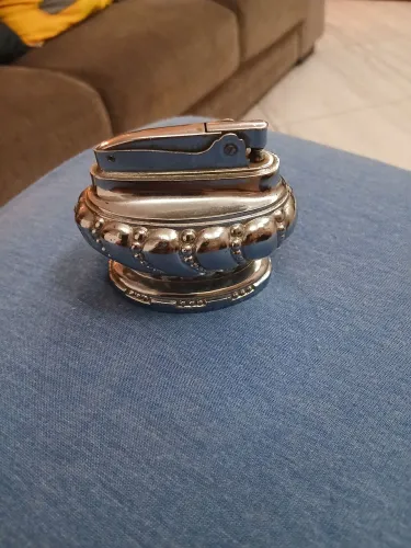 ISQUEIRO DE MESA ANTIGO JAPÃO MODELO CROWN 181g