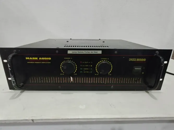 Potência Mark Áudio MK 2000 