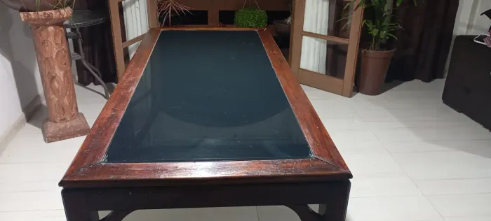 Mesa jantar, tampo de vidro