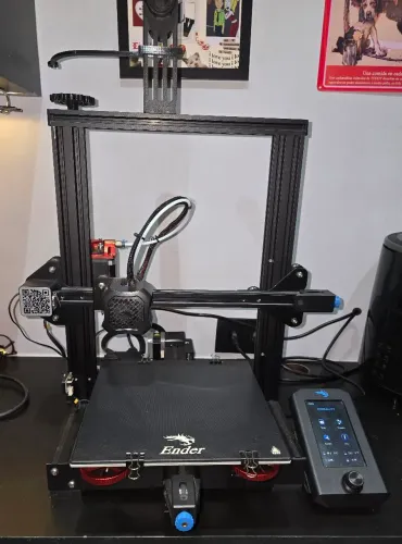 Creality Ender 3 v2 com upgrade