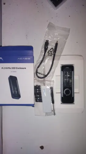 Case Externo Ssd Nvme M.2 Usb 10gbps Tipo-c Leitor Adaptador