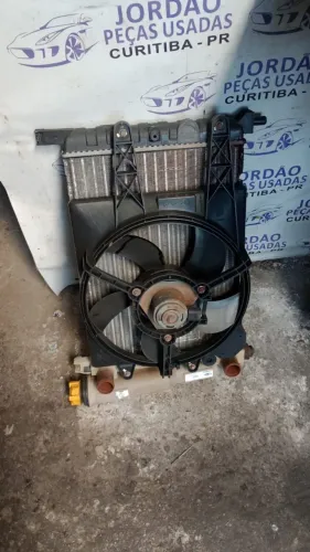 Kit radiador uno Mille com: radiador ,reservatório, Defletor e ventoinha