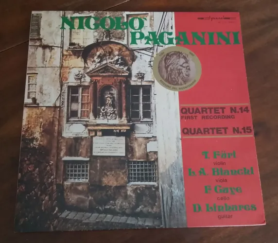 LP N.Paganini - Quartets N° 14 and 15