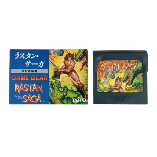 Rastan Saga C/ Manual - Japonês - Sega Game Gear 