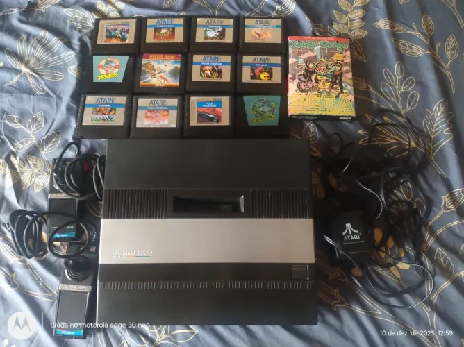 Atari 5200 Americano e 12 jogos