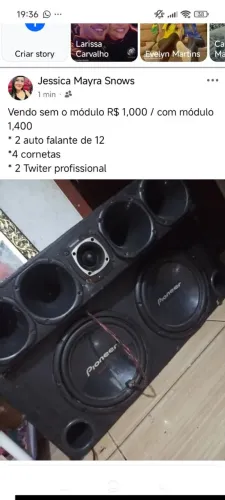 Vendo Som automotivo!