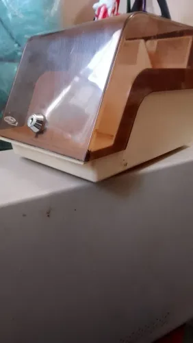 Caixa acrílica porta disquete 