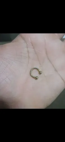 Piercing de Titânio. 15 reais