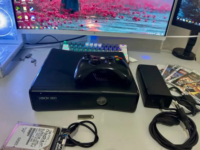 XBOX 360 DESBLOQUEADO ( completo )