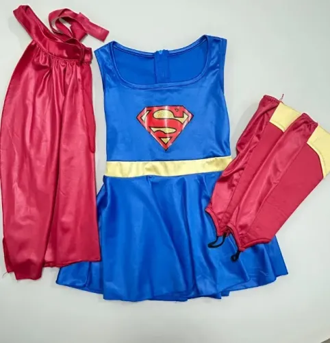 Fantasia Super Girl (tam 3/4 anos) - Sulamericana
