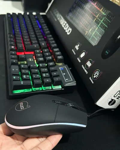Kit Teclado + Mouse Shadow Strike Duo Dazz - Promoção
