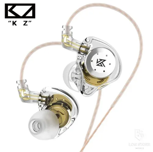 Fone De Ouvido KZ EDX Pro Sem Microfone Crystal Retorno de Palco Entrega Grátis