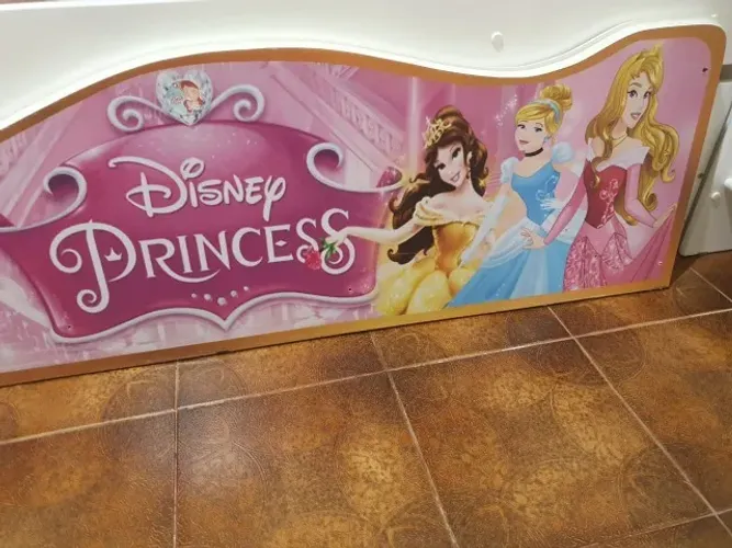 Cama Disney Princesas - Colchão Ortobom - 150 x 0,70