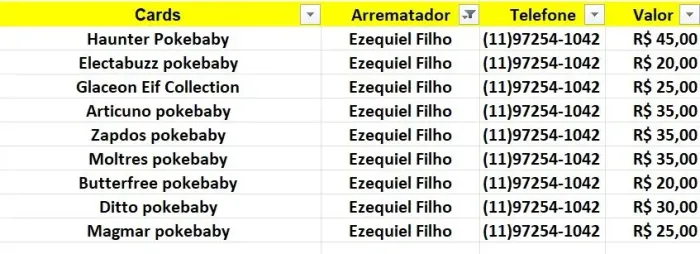 Leilão Ezequiel Filho