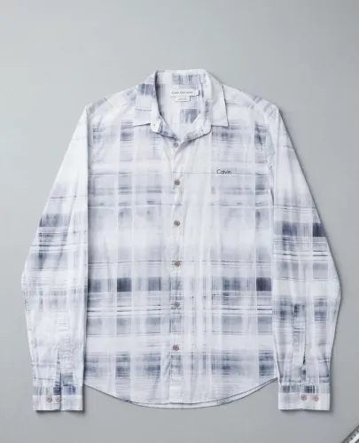 Camisa manga longa Calvin Klein Xadrez